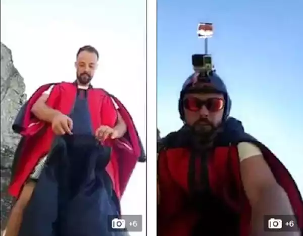 Photos: Italian Wingsuit Pilot Broadcasts His Own Death Live On Facebook